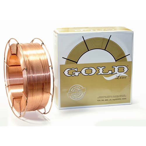 Drut elektrodowy GOLD G4Si1 (SG3) FI=1,0 Szpula 15 kg