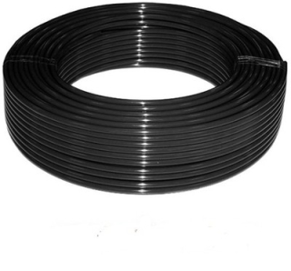 wąż przewód Poliuretan PU 4/2.5 czarny 100 mb pneumatyczny