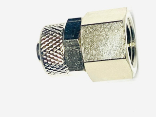 Złączka prosta  skręcana GW 1/4 na wąż  10/6.5mm pneumatyczna