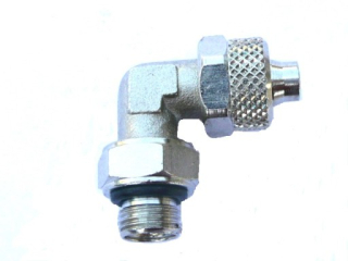 Złączka kątowa GZ 1/2 na wąż  8/6mm skręcana