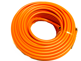 Wąż przewód gazu do butli kuchenki propan-butan 20bar  - 50 mb9X2,5mm BRADAS ATEST