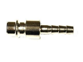 Króciec na wąż 6mm metalowy